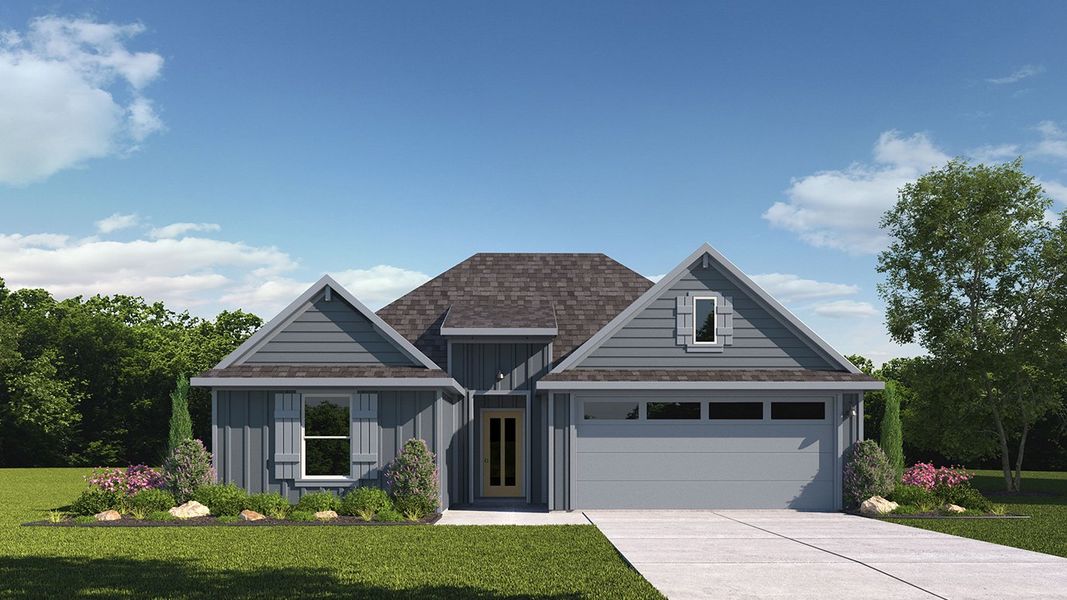 New construction Single-Family house P40T Turbine, 2310 Water Lily Way, Pilot Point, TX 76258 - photo