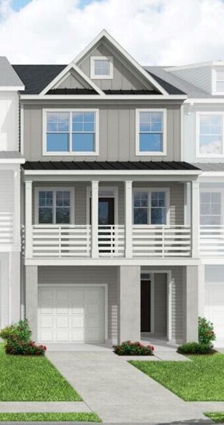 New construction Townhouse house 327 Laurens View Lane, Charleston, SC 29492 Blakely- photo