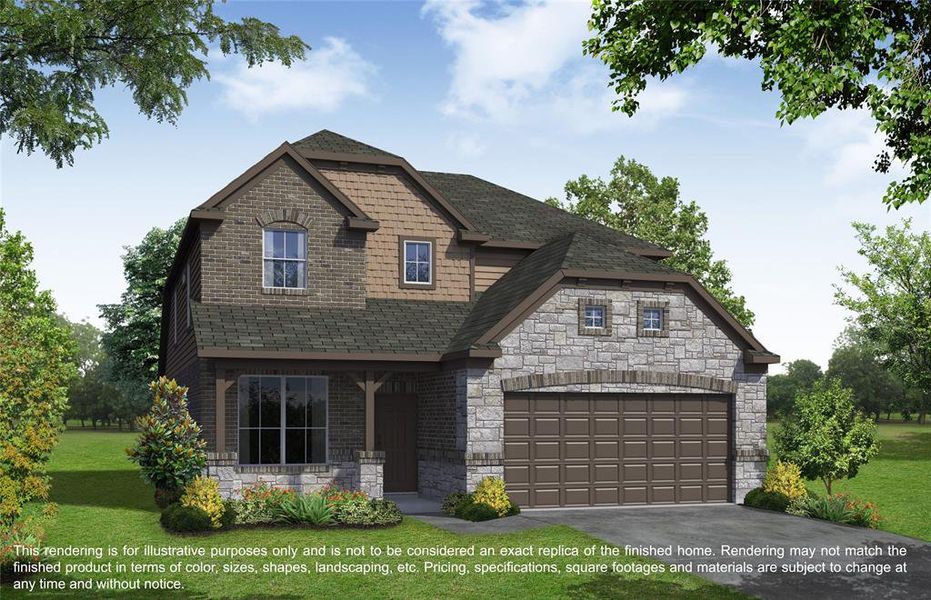 New construction Single-Family house 4319 Coldbrook Lane, Rosenberg, TX 77471 Plan 265- photo