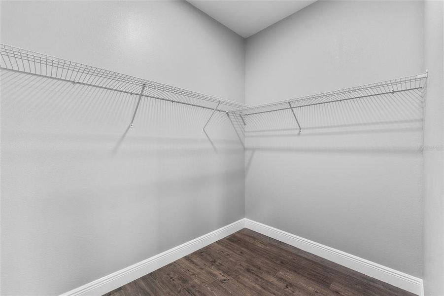 Primary Suite Walk-In Closet