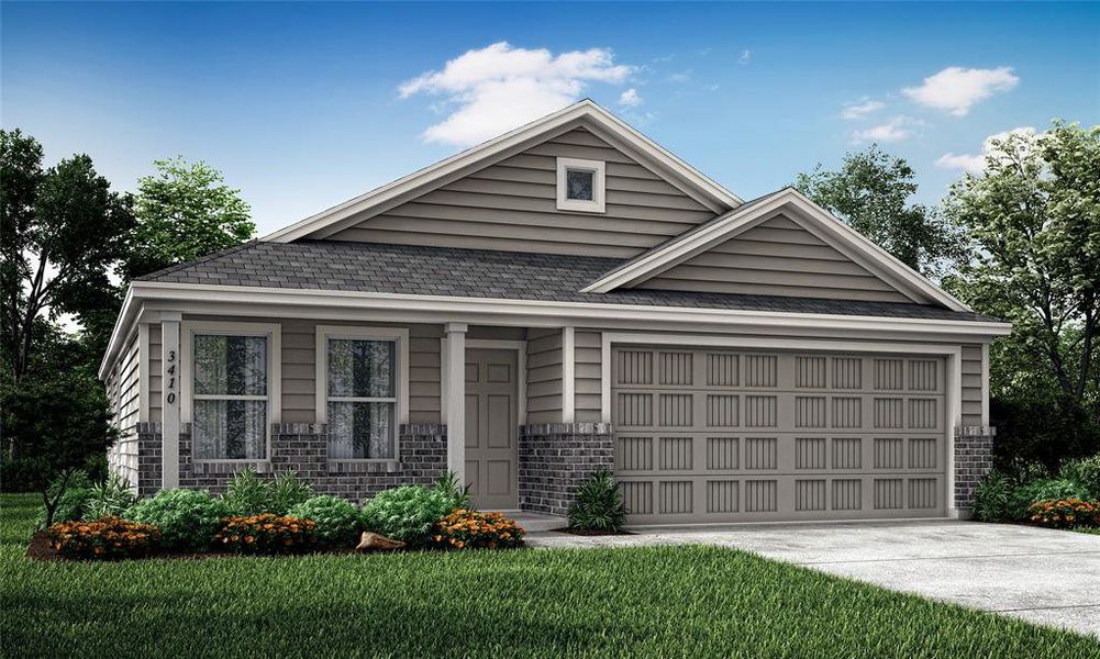 New construction Single-Family house 5822 Rock Maple Drive, Princeton, TX 75407 Fullerton- photo