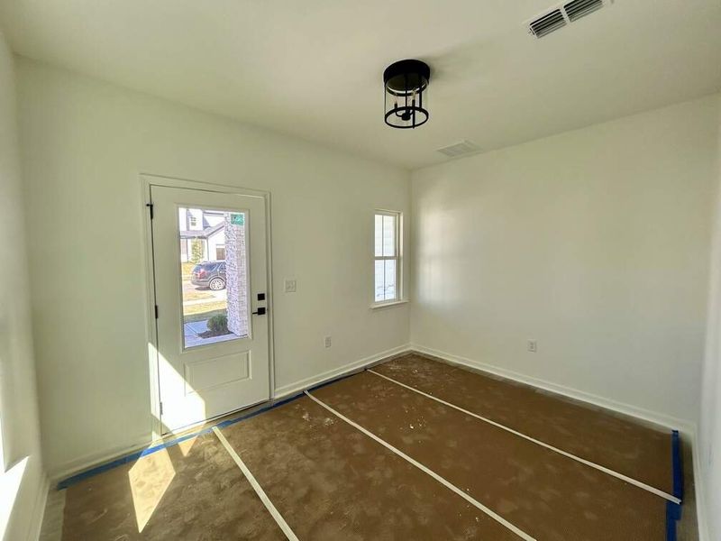 Foyer Construction Progress