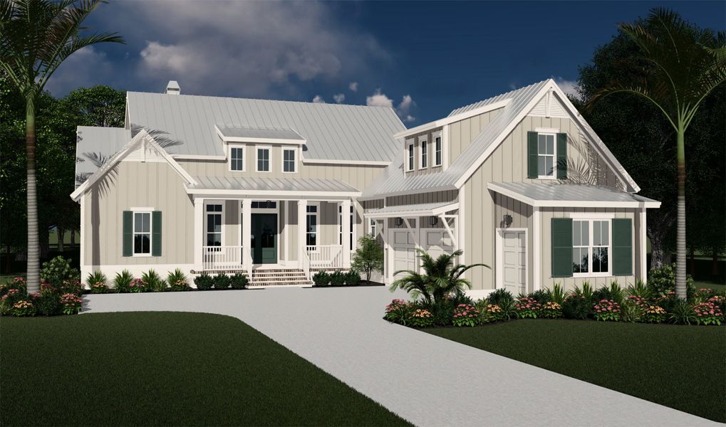 New construction Single-Family house Granville 1671 "B", 10960 Southwest 30th Avenue, Gainesville, FL 32608 - photo