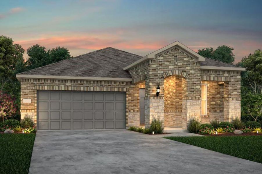 New construction Single-Family house 210 Middle Creek Rd, Georgetown, TX 78633 Prestige- photo