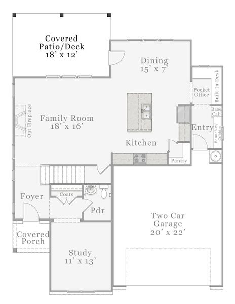 Optional - Covered Deck / Patio