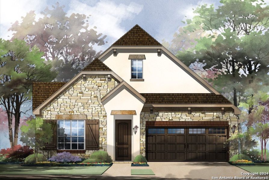 New construction Single-Family house 1510 Worsham Pass, San Antonio, TX 78260 Imperia- photo