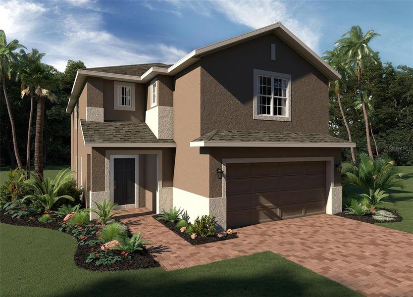 New construction Single-Family house 1498 Woodmont Boulevard, Kissimmee, FL 34746 Sebastian- photo