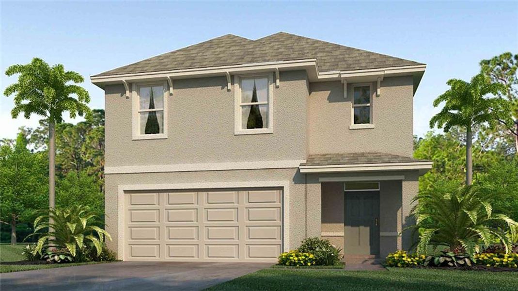 New construction Single-Family house 8359 Claw Glades Loop, Wesley Chapel, FL 33545 - photo
