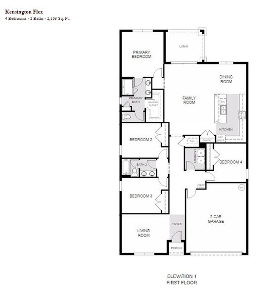 New construction Single-Family house Kensington Flex, 3529 Yarian Drive, Haines City, FL 33844 - photo