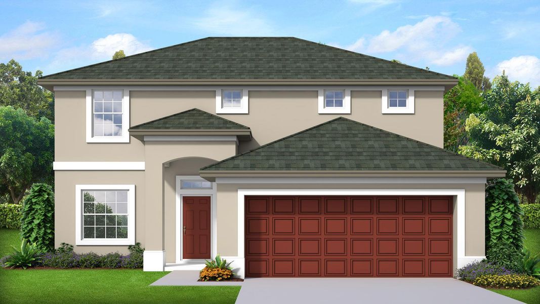 New construction Single-Family house Millennial II, 851 Vantage Street Southeast, Palm Bay, FL 32909 - photo