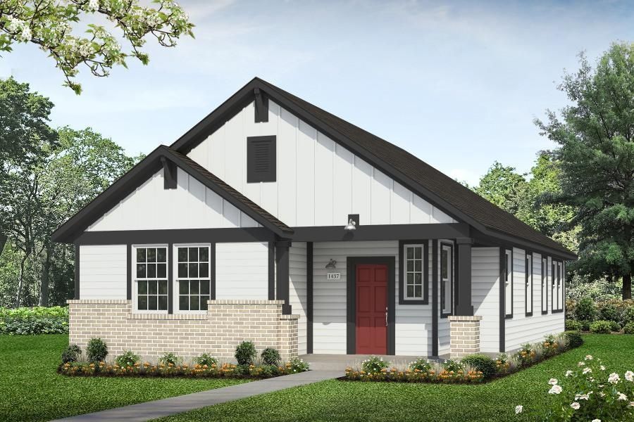 New construction Single-Family house 1437 Casetta 2022, 182 Hortus Drive, Niederwald, TX 78640 - photo