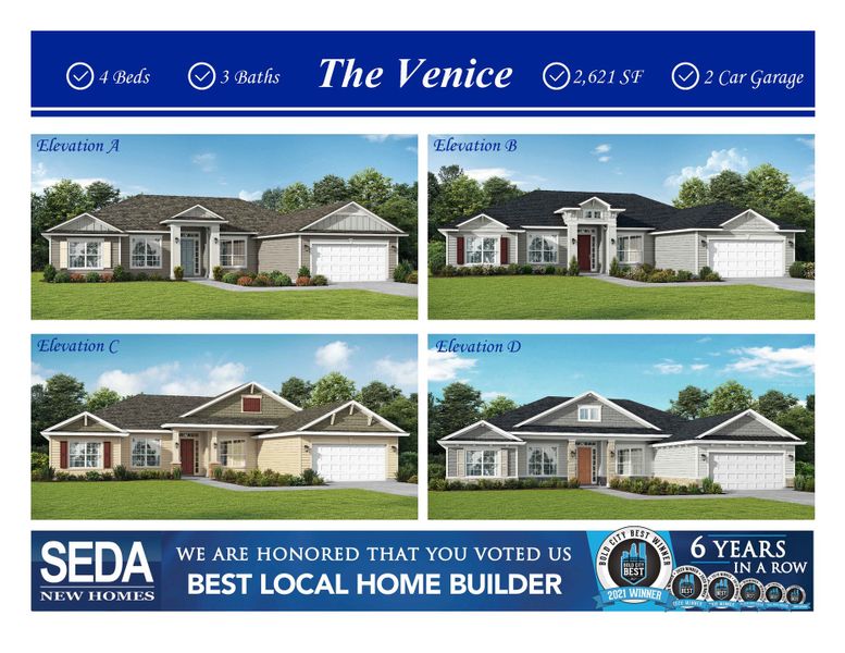 New construction Single-Family house Venice, 14224 Lons Place, Jacksonville, FL 32226 - photo