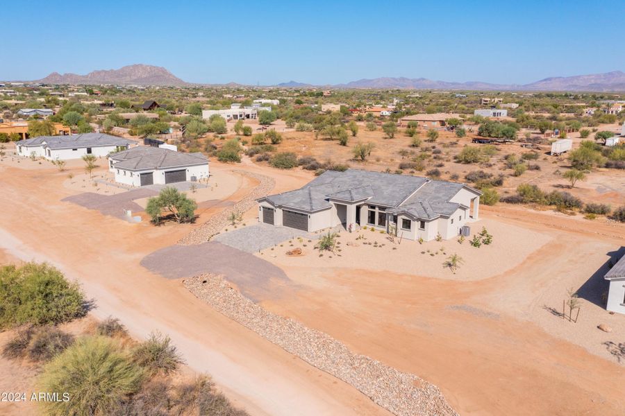 Aerial View of the Home