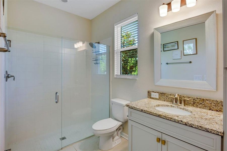 guest bathroom/pool bath