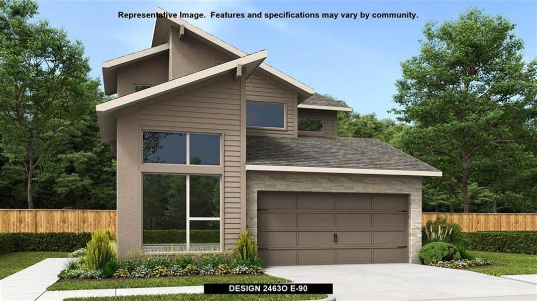 New construction Condo/Apt house 1633 Seeger Dr, Pflugerville, TX 78660 Design 2463O- photo