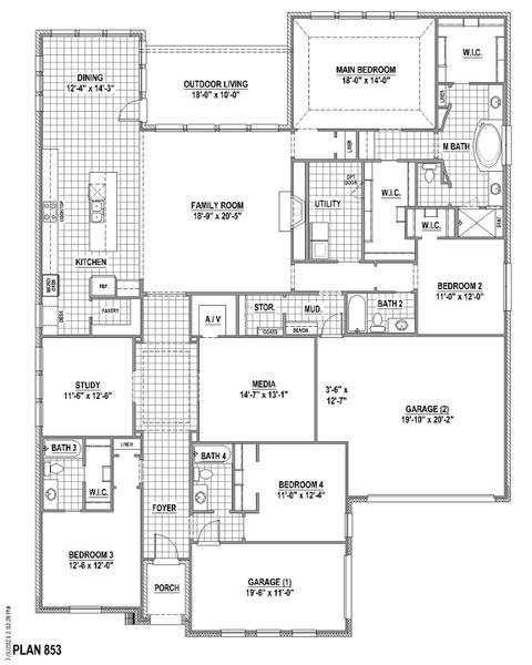 Plan 853 1st Floor