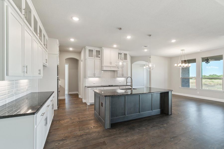 Kitchen | Concept 3634 at The Meadows in Gunter, TX by Landsea Homes