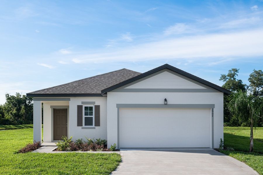 New construction Single-Family house Glimmer, 2844 Poppy Avenue, Lake Hamilton, FL 33844 - photo