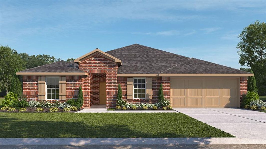 New construction Single-Family house 8344 George Brown Drive, Garland, TX 75043 H50G Granby- photo