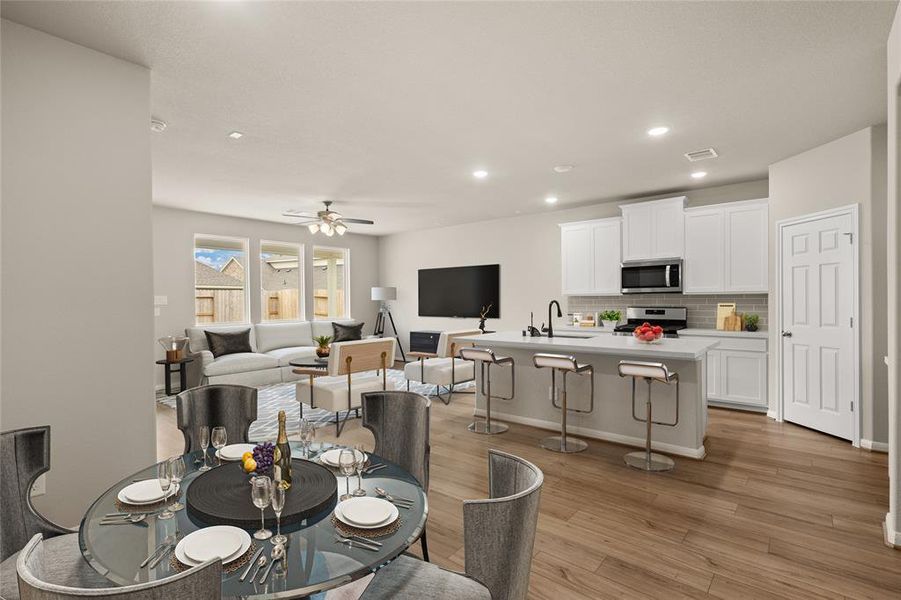 This home boasts a spacious open concept layout that combines the best of modern design and comfort for everyday living.