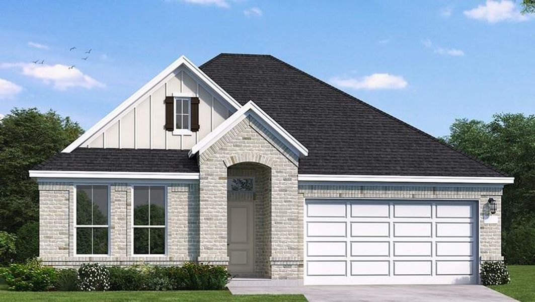 New construction Single-Family house 115 Gladiolus Trl, Georgetown, TX 78628 Somerset (2315-CV-40)- photo