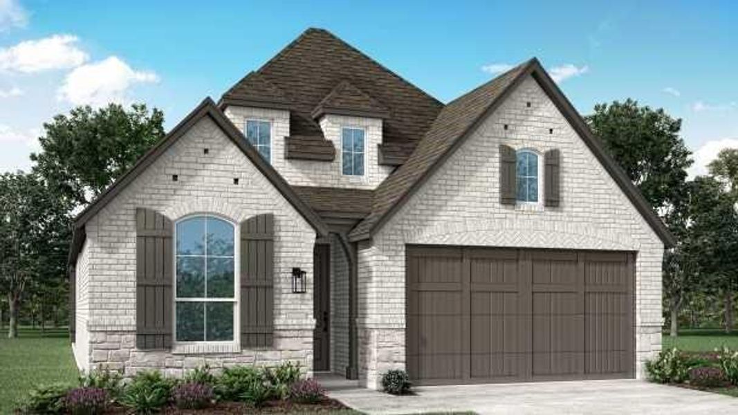 New construction Single-Family house 2817 Maximilian Ln, New Braunfels, TX 78130 Bentley Plan- photo