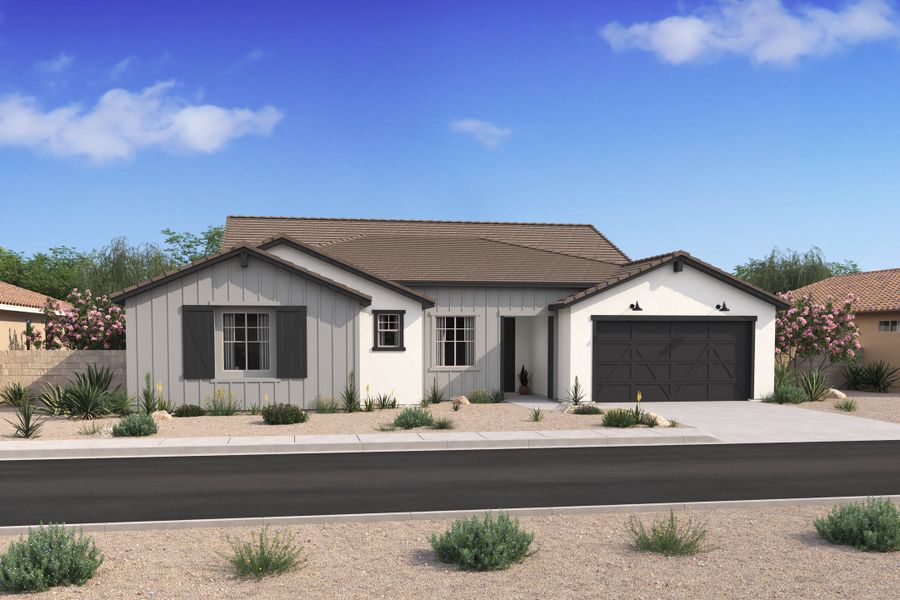 New construction Single-Family house 37520 W Padilla Street, Maricopa, AZ 85138 Sedona- photo