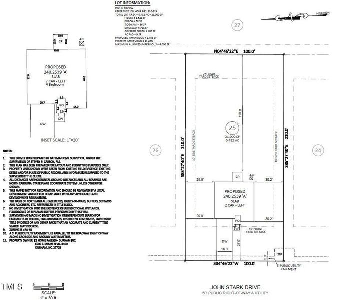 Plot Plan