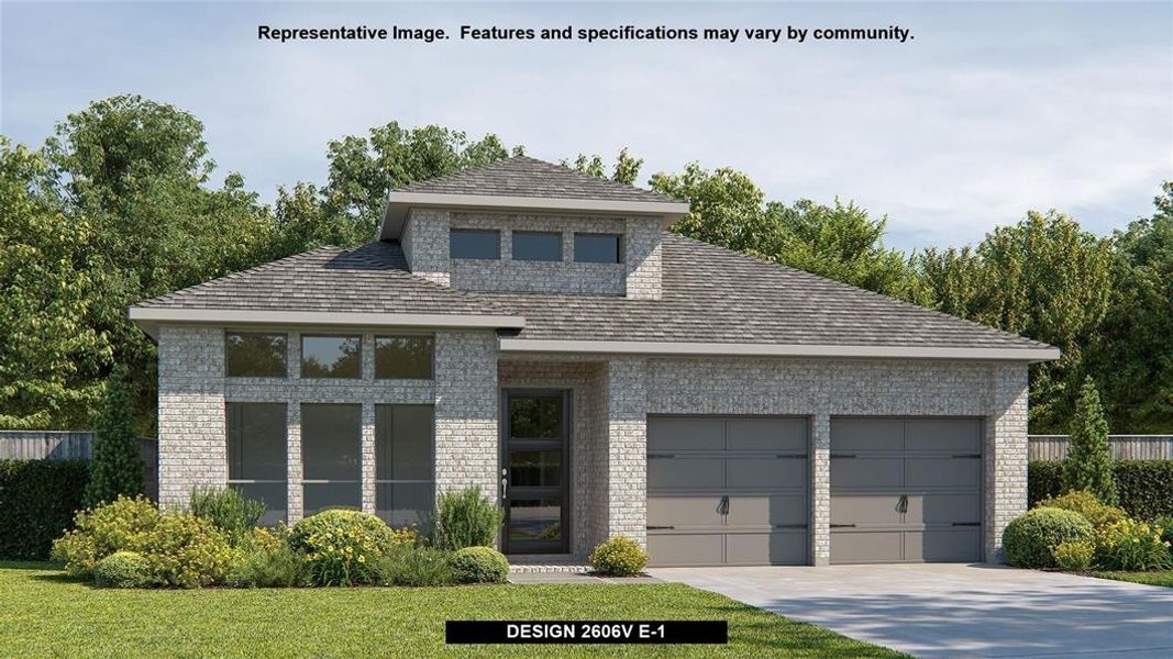 New construction Single-Family house Design 2606V, 10031 Mitra Way, San Antonio, TX 78224 - photo