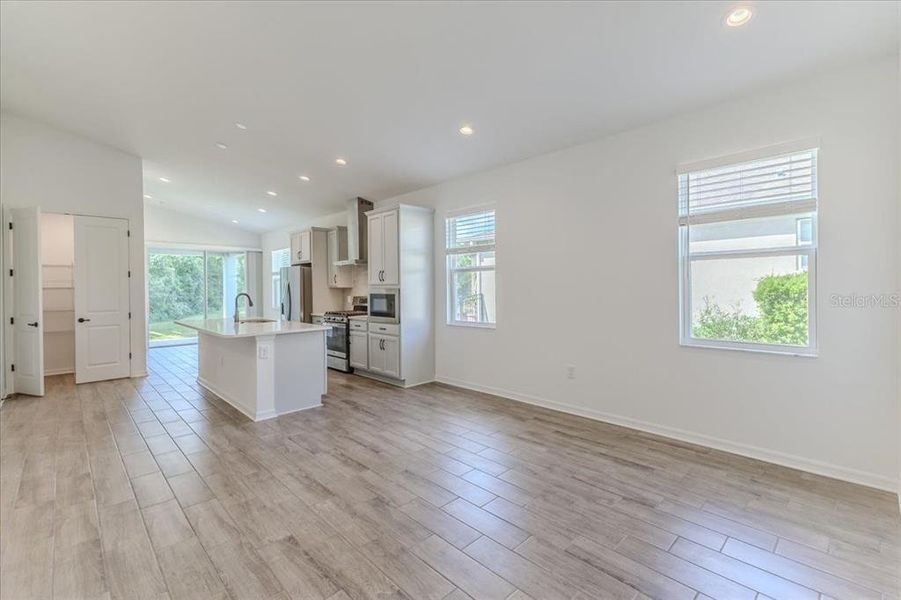 Living Room to Kitchen