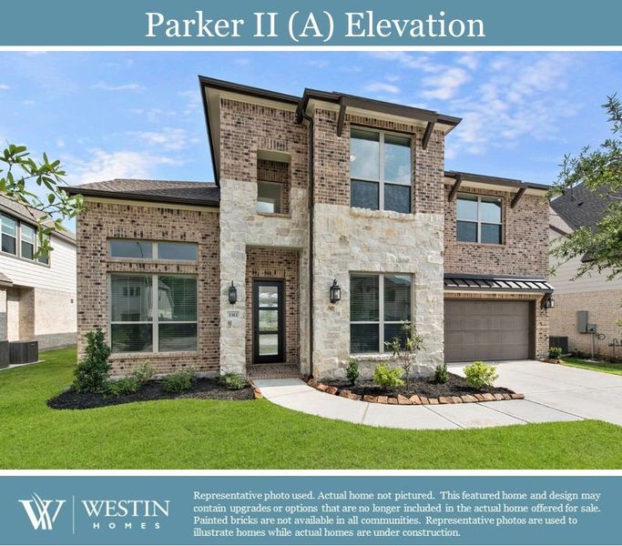 New construction Single-Family house The Parker II, 29610 Apple Glen Court, Katy, TX 77494 - photo