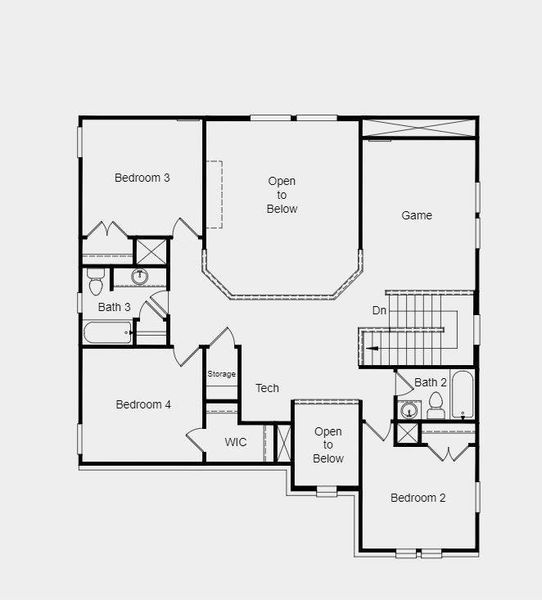 Structural options added include: Downstairs bedroom with bath, 8' doors and walk-in shower in primary bath.