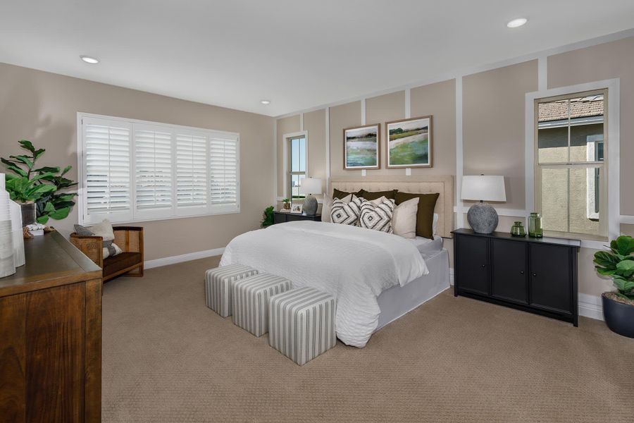 Primary Bedroom | Sloan | Rev at Eastmark | Mesa, AZ | Landsea Homes