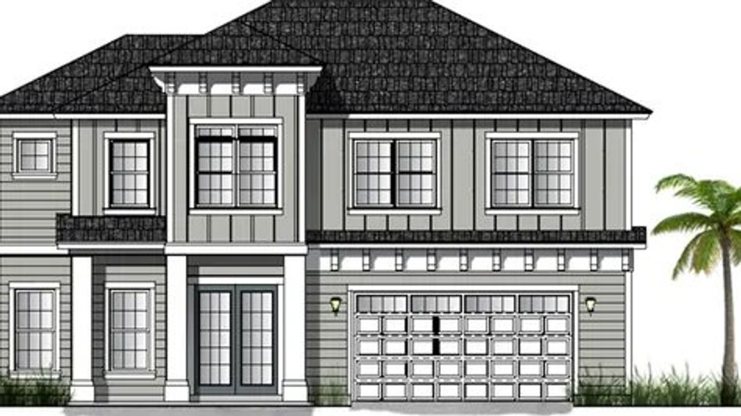 New construction Single-Family house Plan 2689, 49 Courtney Oaks Drive, Saint Augustine, FL 32092 - photo