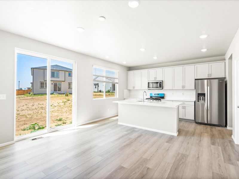 Waterton interior image at a Meritage Homes community in Brighton, CO.