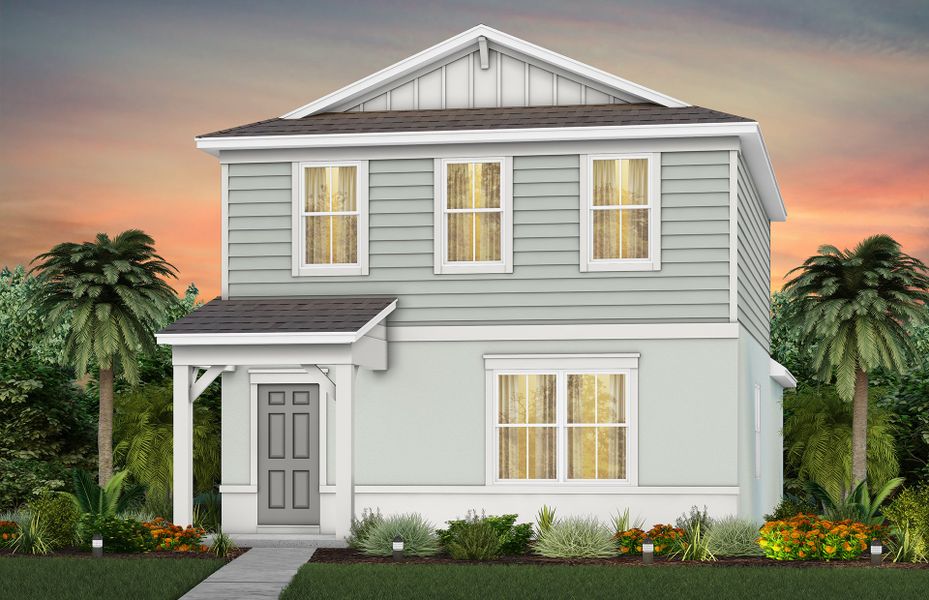 New construction Single-Family house Benton, 4021 Winding Meadows Street, Apopka, FL 32712 - photo