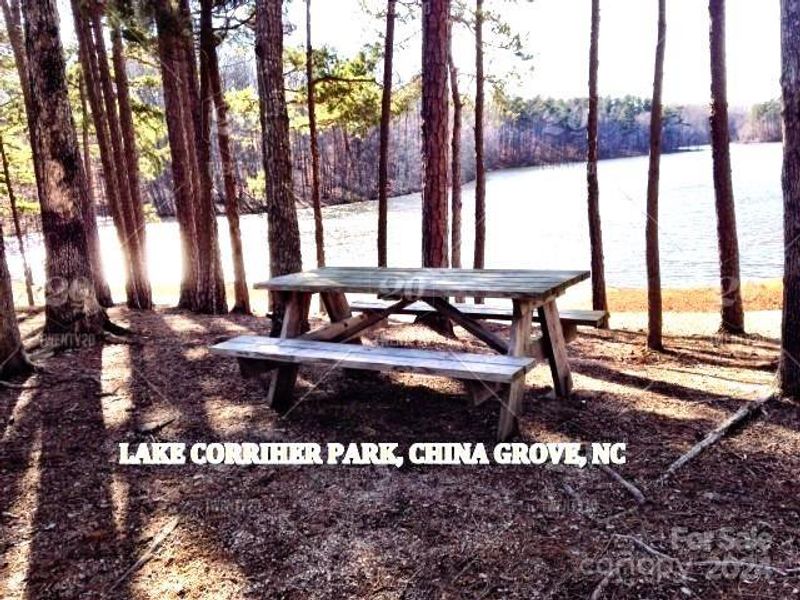 Walk in 3 minutes to Corriher Lake Park.