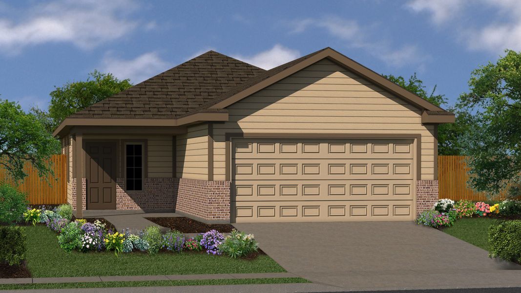 New construction Single-Family house The Belton, 11010 Airmen Drive, San Antonio, TX 78109 - photo