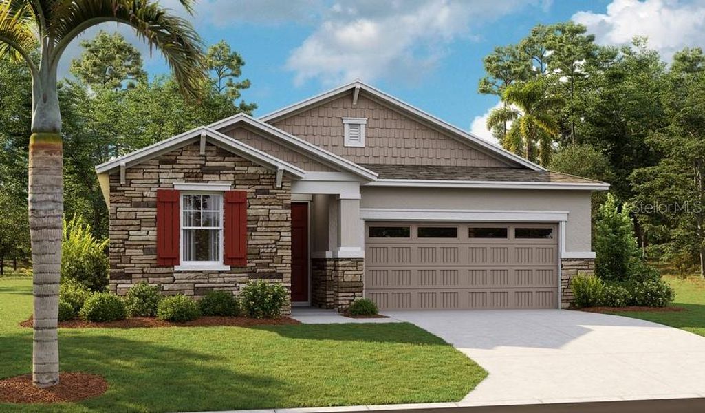 New construction Single-Family house 4022 Bannock Avenue, Tavares, FL 32778 Azure- photo