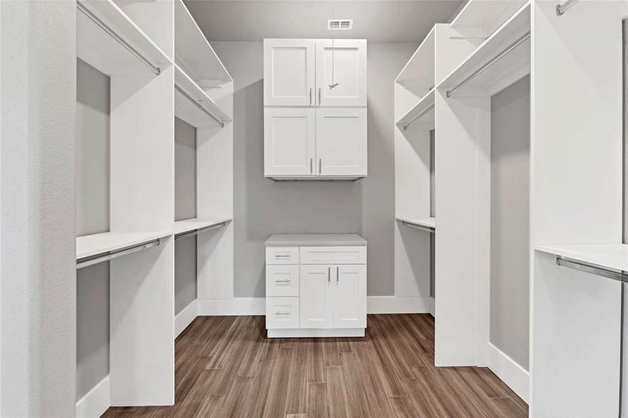 Primary Walk-in Closet