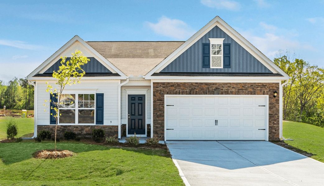 New construction Single-Family house The Crawford, 20 Liam Drive, Broadway, NC 27505 - photo