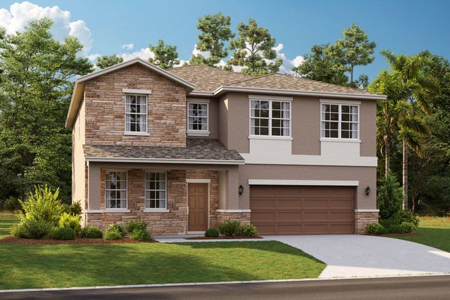 New construction Single-Family house The Chester, 8900 Nuthatcher Dr, Leesburg, FL 34788 - photo