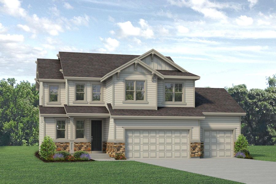 New construction Single-Family house Keystone II, 3027 Lake Helen Boulevard, Mead, CO 80542 - photo