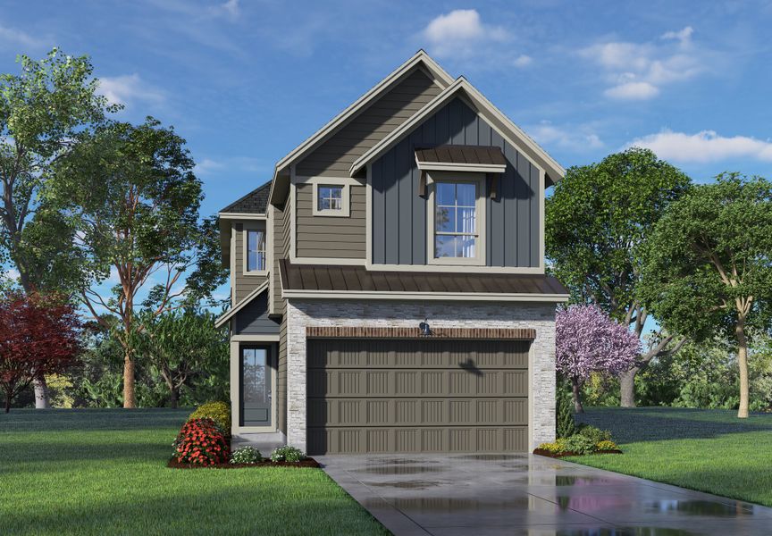 New construction Single-Family house Chantilly, 2820 East Park Hill, Stafford, TX 77477 - photo