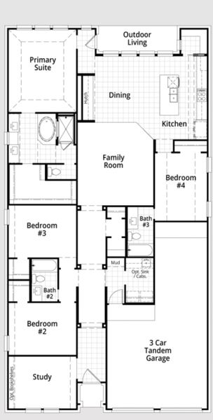 New construction Single-Family house 504 Plan, 920 Shooting Star Drive, Prosper, TX 75078 - photo