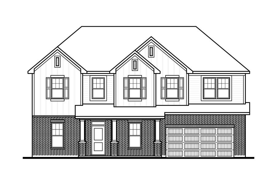 New construction Single-Family house 218 Winford Road, Troutman, NC 28166 Dickinson- photo