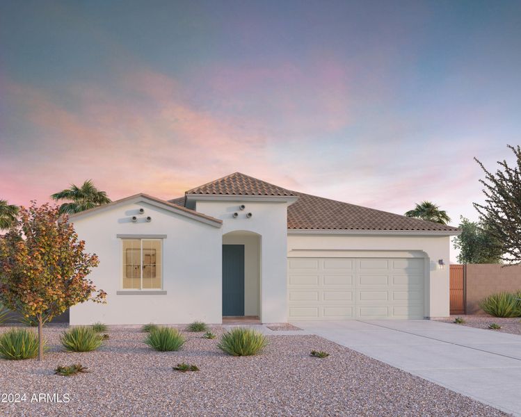 New construction Single-Family house 12615 W Marguerite Avenue, Avondale, AZ 85323 Laredo- photo