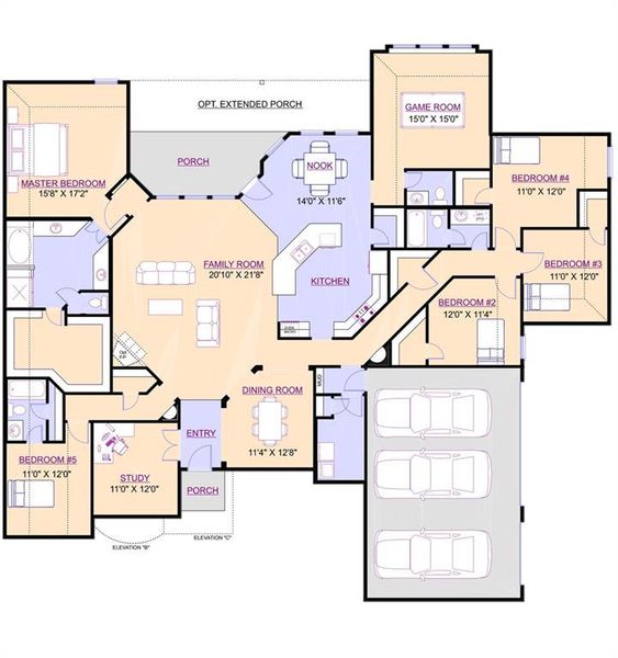 Sentinel V Floorplan  Page 1