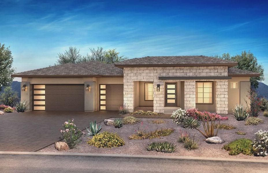 Desert Contemporary Exterior, Color 12