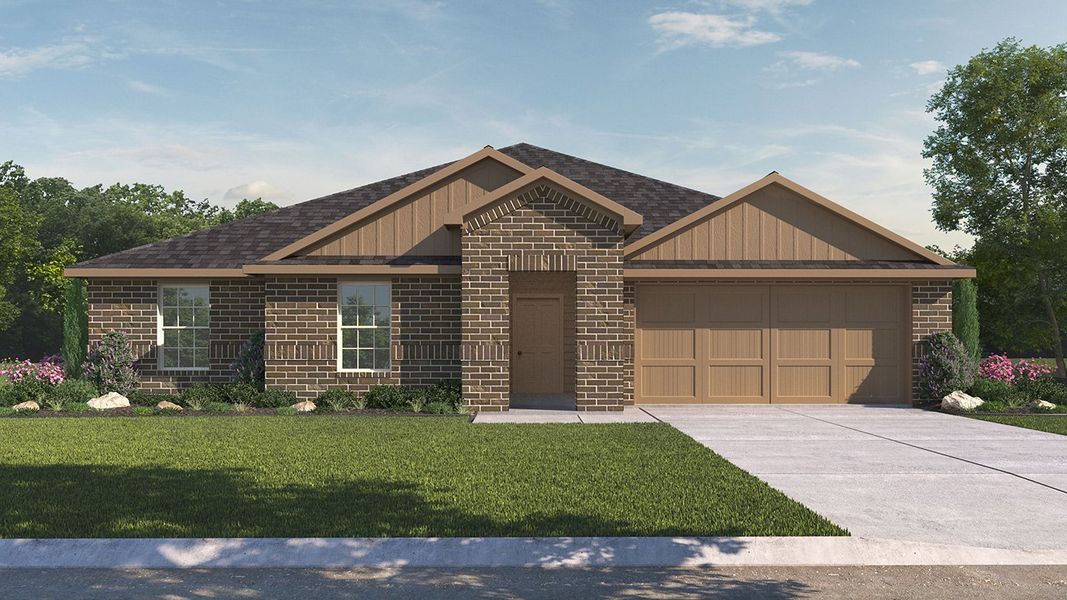 New construction Single-Family house X50H Holden, 308 Pleasant Hill Lane, Fate, TX 75189 - photo